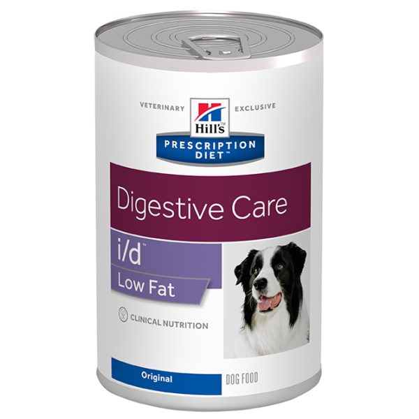 Hill’s Prescription Diet™ Canine i/d Low Fat консерва- диетазакучета с панкреатит и панкреатичнанедостатъчност