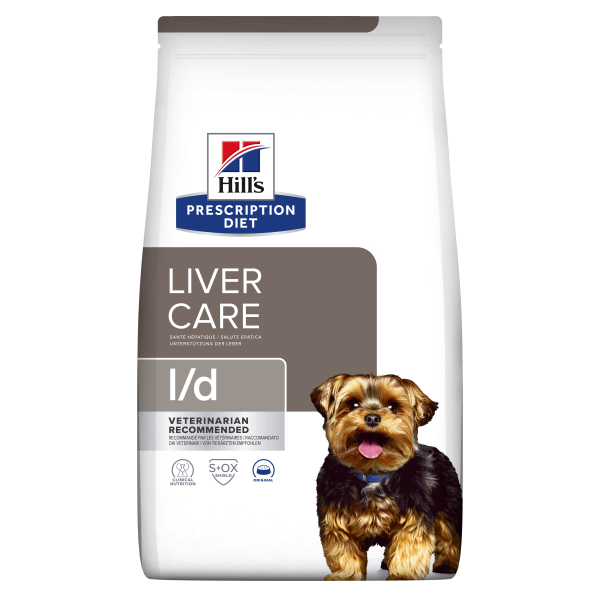 Hill's PRESCRIPTION DIET l/d Liver Care лечебна суха храна за кучета с чернодробни проблеми