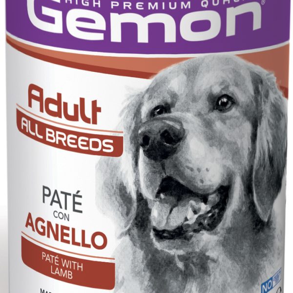 Gemon All Breeds Adult Dog Paté with Lamb