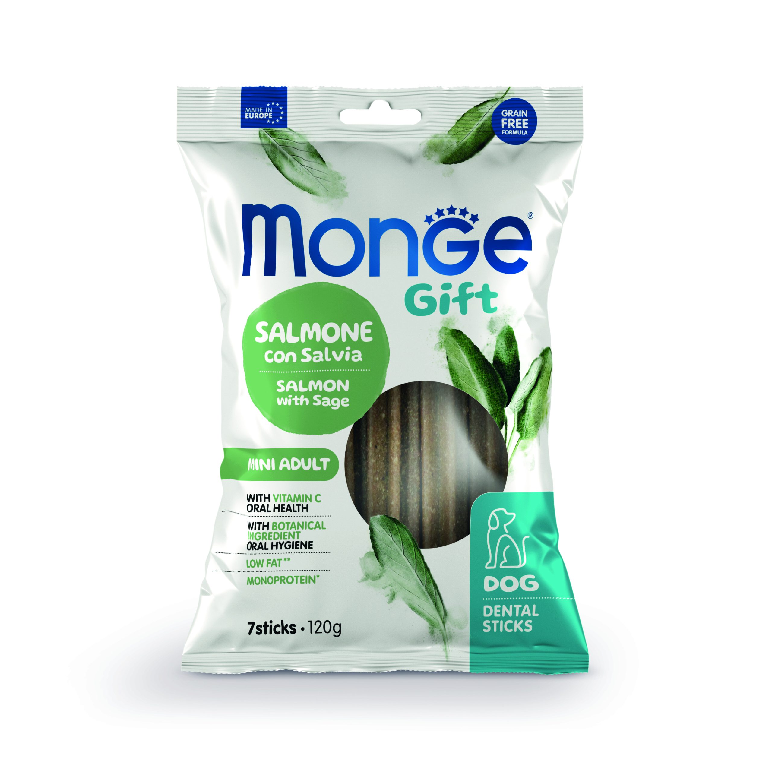 MONGE GIFT MINI DOG SALMONE CON SALVIA_8009470085564