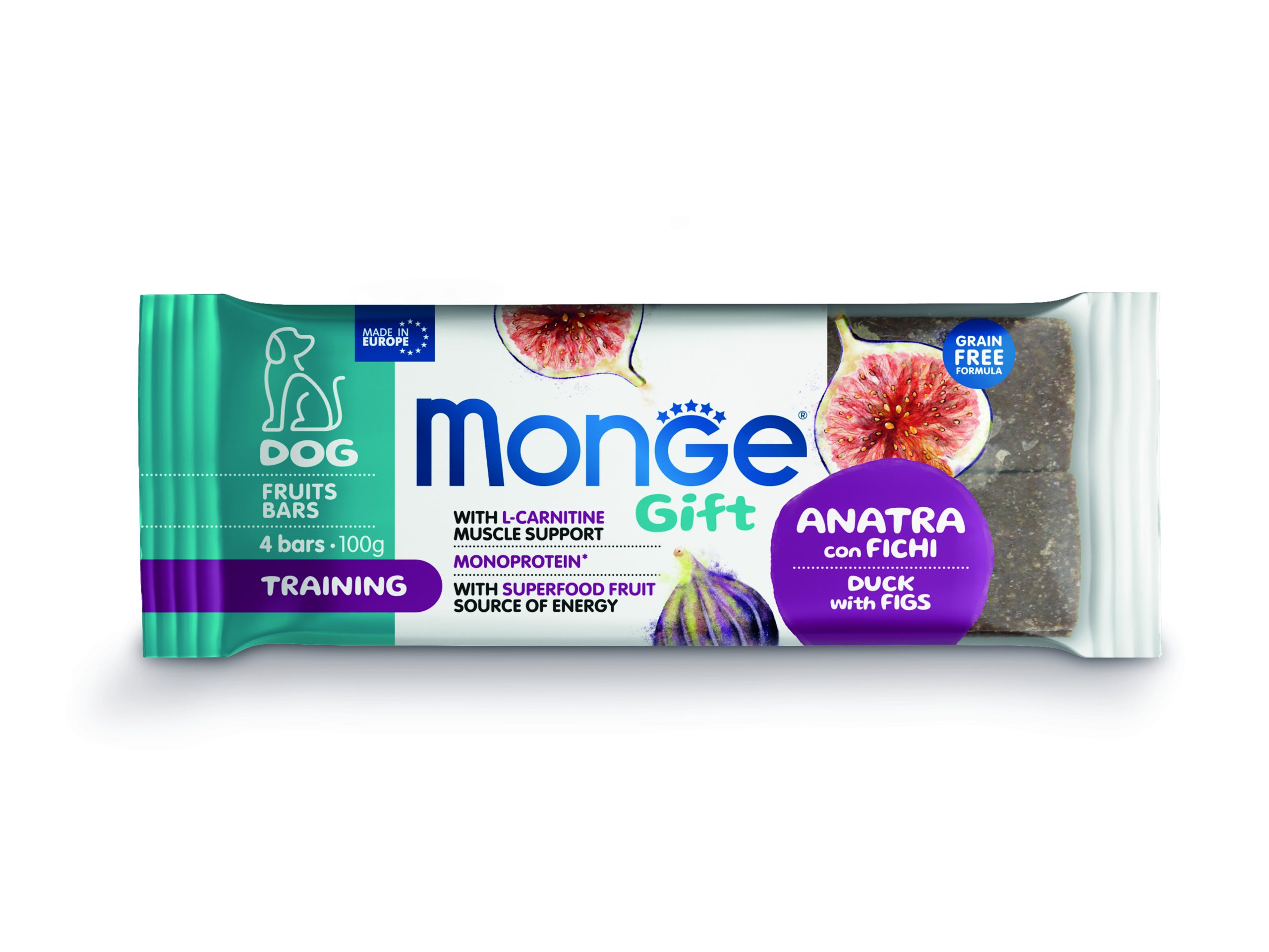 MONGE GIFT TRAINING DOG ANATRA CON FICHI_8009470085861