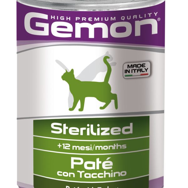 GEMON CAT PATÉ STERILIZED WITH TURKEY