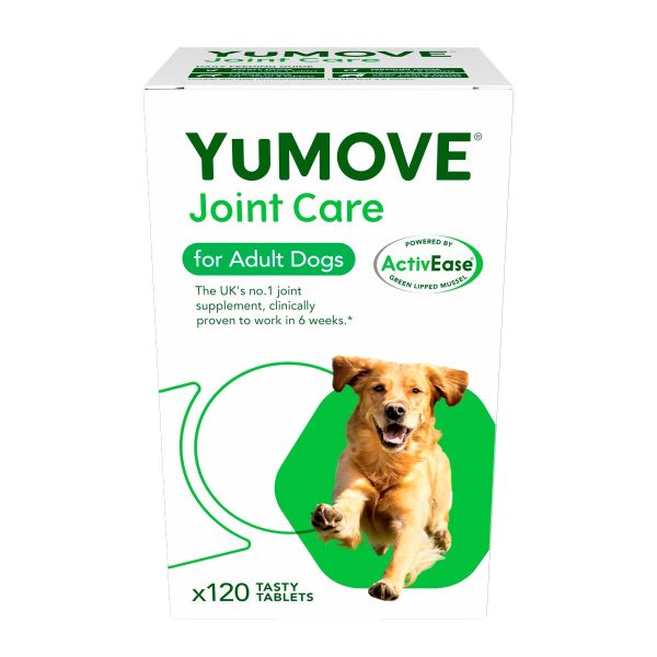 YuMOVE Joint Care for Adult Dogs – овкусени таблетки за стави с екстракт от зеленоуста мида