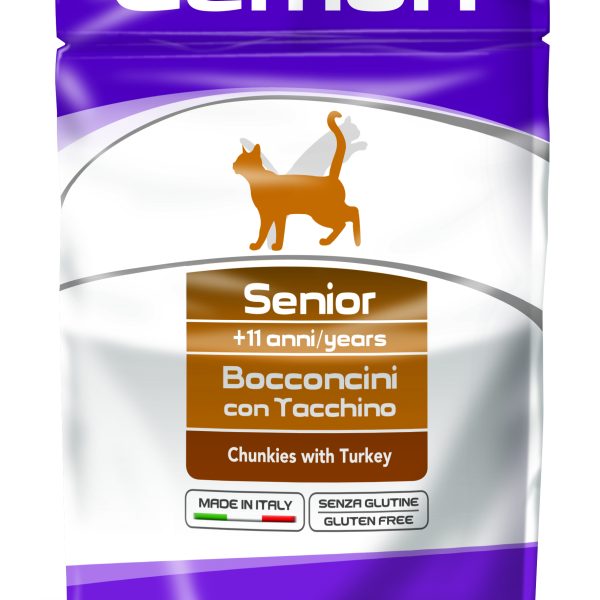 GEMON CAT CHUNKIES SENIOR WITH TURKEY